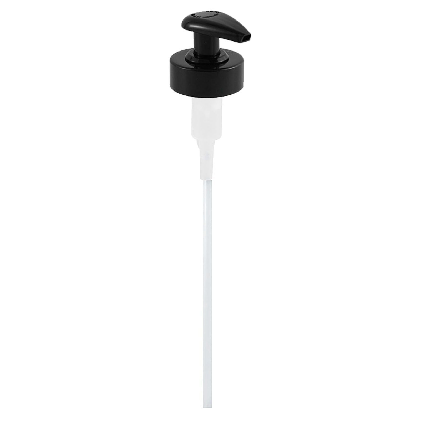 Gallon Pump Dispenser Condiment Bottle Pump Dispenser Plastic Kitchen Supplies for HouseholdBlack Caliber 3.4cm / 1.3in