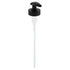Gallon Pump Dispenser Condiment Bottle Pump Dispenser Plastic Kitchen Supplies for HouseholdBlack Caliber 3.4cm / 1.3in