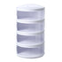 Insulated Food Cover Multilayer Heat Preservation Warm Intimate Effective Isolation Stackable Dish Cover4 Layers