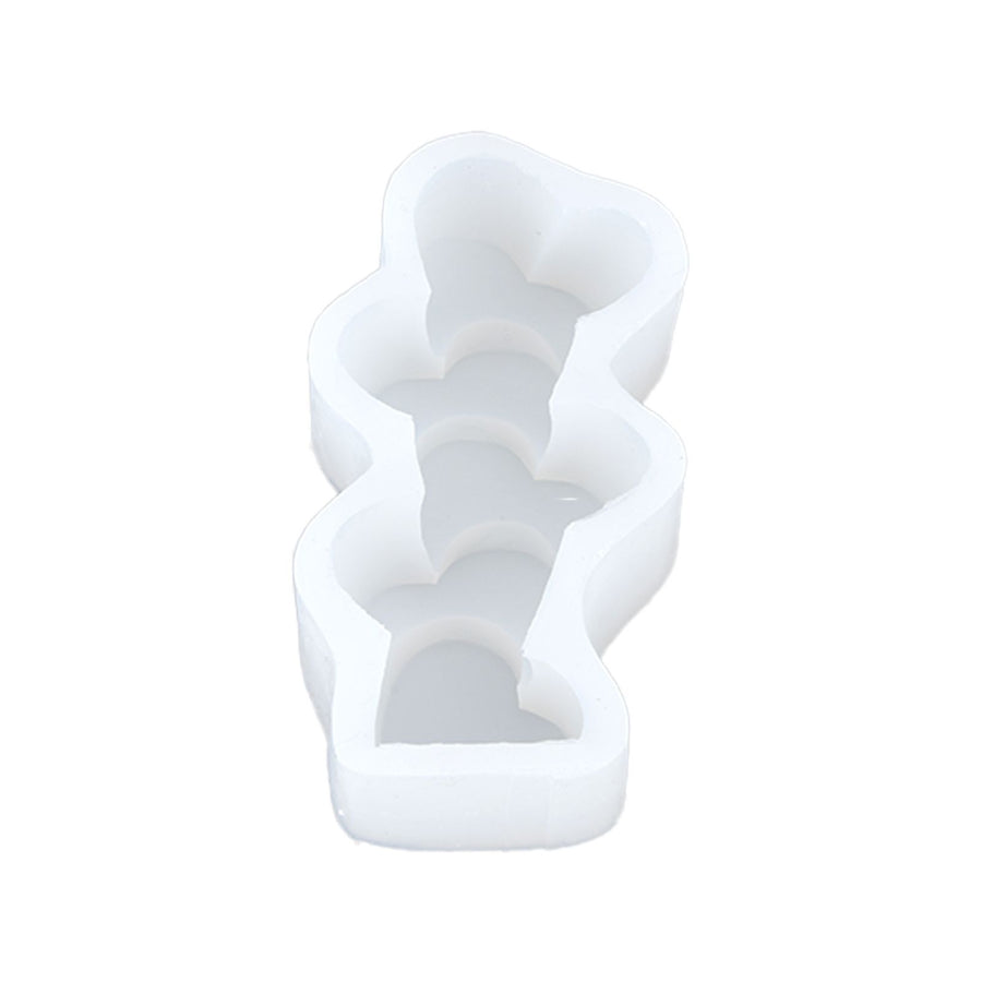 Candle Molds Silicone Easy Demoulding Food Grade Silicone DIY Chocolate Cake Mould for DIY Crafts Home DecorationLove Heart