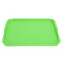 Fast Food Tray PP Rectangular Thick Slip Resistant Multi Purpose Food Service Tray for Restaurant CanteenGreen