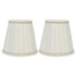 2 Pcs Double Small Lamp Shade Clip On Bulb Comfortable Material Barrel Fabric Lampshade for Table Chandelier Wall LampPX33
