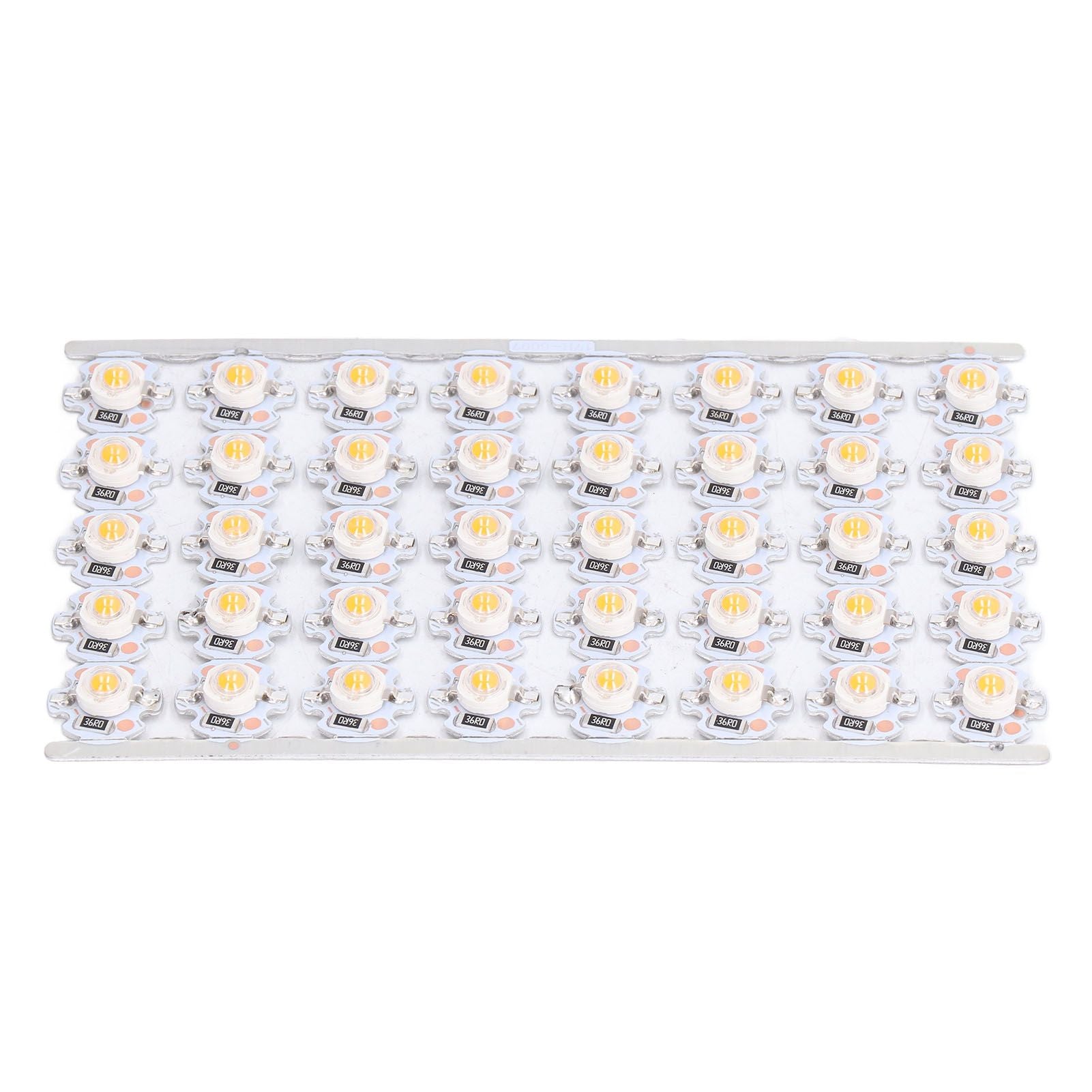 LED Chip Bulb High Brightness Energy Saving DIY Lamp Beads with Aluminum Plate for 1W 12V Headlights Cabinet LightsPink Light