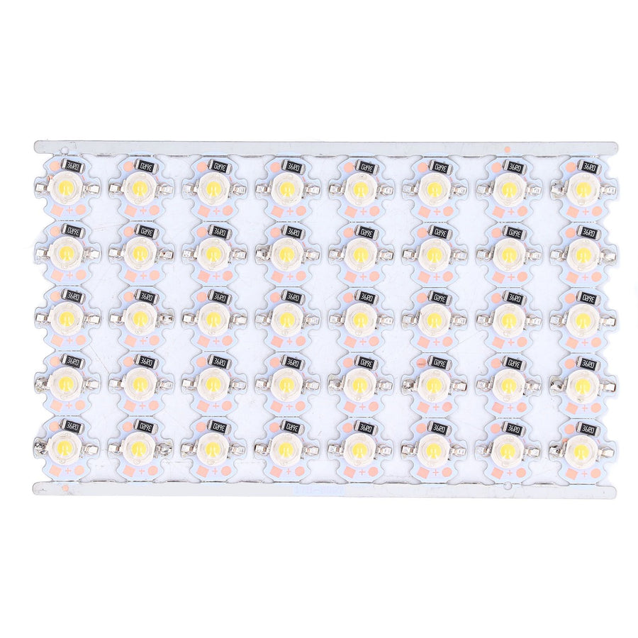 LED Chip Bulb High Brightness Energy Saving DIY Lamp Beads with Aluminum Plate for 1W 12V Headlights Cabinet LightsWarm Light