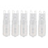 5Pcs G9 LED Bulb Brightness Dimmable High Color Rendering White Shell 22 LEDs Light Bulb for Landscape Lights AC 220V Warm Light