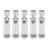 5Pcs M10 Sloped Ceiling Adapter for Ceiling Lamp Pendant Light Chandelier Track Suspension Accessories M10 External Gear Steering Joint Chrome