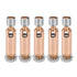 5Pcs M10 Sloped Ceiling Adapter for Ceiling Lamp Pendant Light Chandelier Track Suspension Accessories M10 External Gear Steering Joint Rose Gold