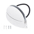 Window Sill Lamp 180° Luminous Semicircular LED Wall Light for Hallway Corridor Living Room AC85‑265V Warm Light