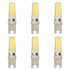 6pcs G9 LED Light Bulb COB Dimmable Professional G9 LED Bulb Replacement for Wall Lamps Table Lamps 220V White Light