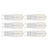 G9 Light Bulb Dimmable Eye Protection Energy Saving 5W 22 LED Small Bulbs for Ceiling Lamp Desk Lamp 6pcs Natural Light 220V