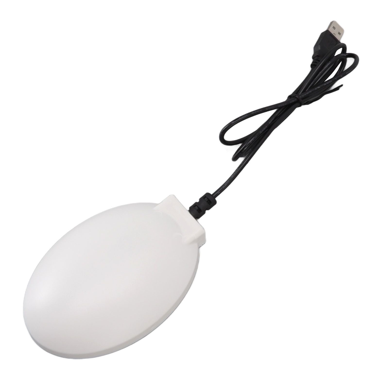 Bird Bath Deicer Thermostatically Controlled Winter Birdbath Water Heater for Outdoor Garden Courtyard White
