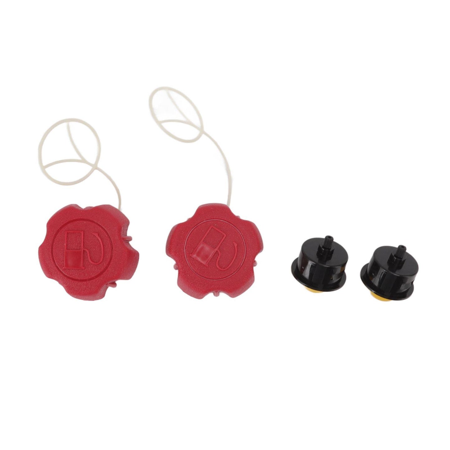 2 Set Lawn Mower Fuel Cap Primer Bulb Replacement Part Kit for Fuxtec FX RM 1630 1855 1860 2055 2060 2060PRO