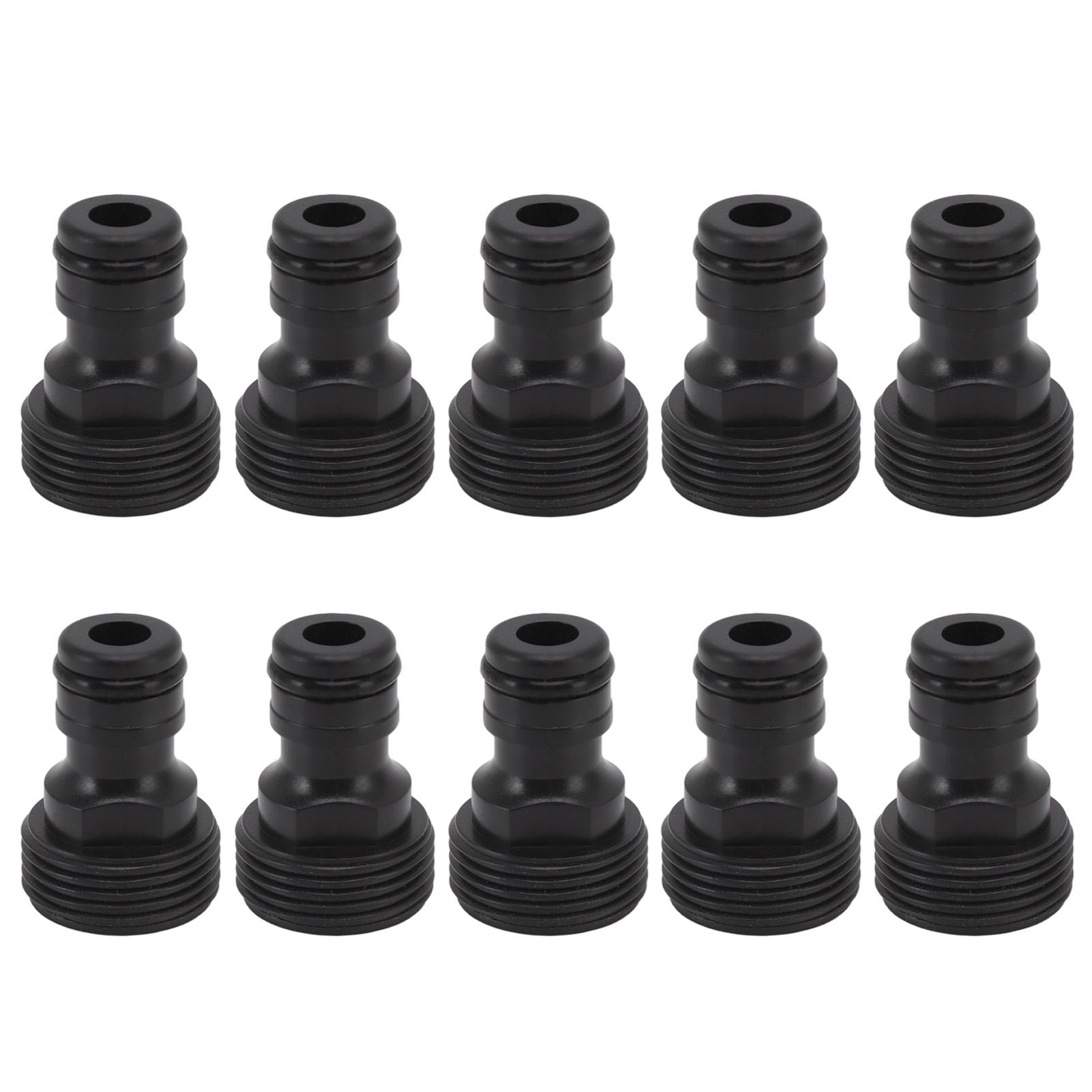 10 Pcs Tap Connector G3/4 Male Thread 25mm Quick Connector Nipple Hose Quick Connector Plastic