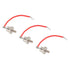 3pcs ZX70 12 Diode Rust Prevention Stable Performance 70A Diode with Line for Motor Control Positive Red Line