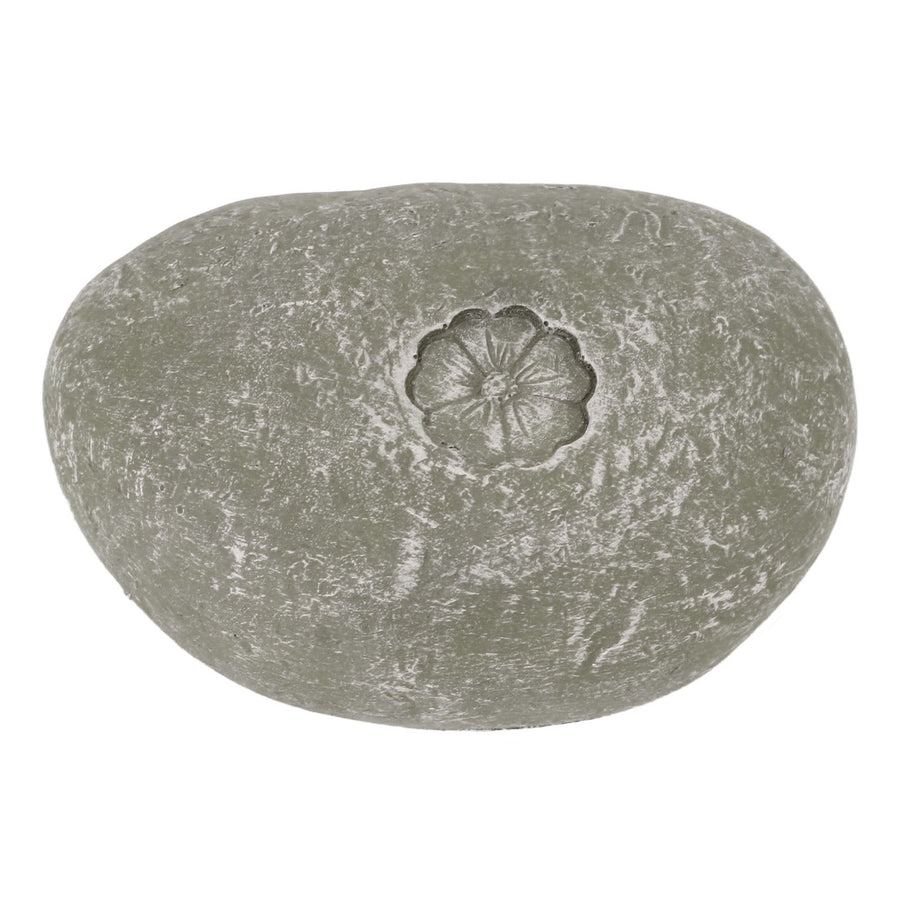 Pet Memorial Garden Stone DIY Lettering Simulation Pebbles Pet Grave Marker for Dogs Cats Small Flower Stone Moss Color