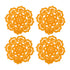 4Pcs Urinal Screen Deodorizer Anti Splash Urinal Screen Cakes for Bathroom Office School Restaurant