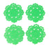 4pcs Urinal Screen Odor Proof Urinal Screen Deodorizer Urinal Splash Reducing Mats for Restaurants Office Toilet