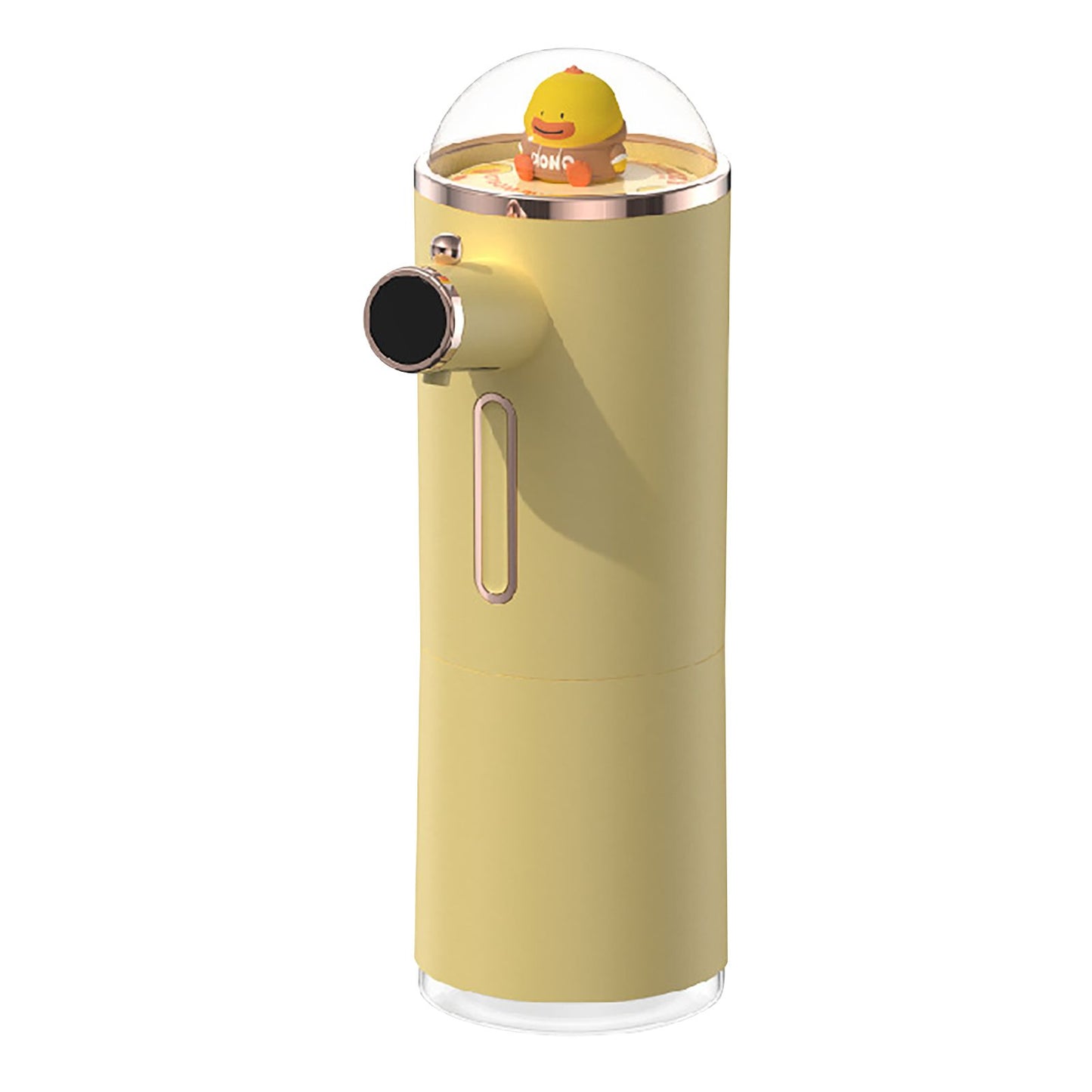 Automatic Foam Soap Dispenser Cute Intelligent Infrared Sensor Waterproof Rechargeable Touchless Automatic Soap Dispenser Yellow
