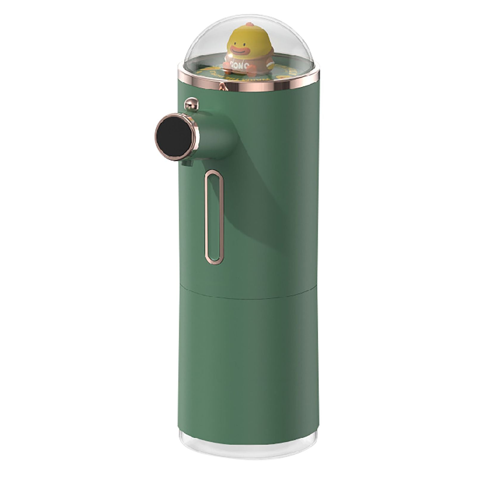 Automatic Foam Soap Dispenser Cute Intelligent Infrared Sensor Waterproof Rechargeable Touchless Automatic Soap Dispenser Green