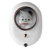 Wall Mounted Soap Dispenser Space Capsule Design Rechargeable Space Saving Wall Automatic Foaming Soap Dispenser White