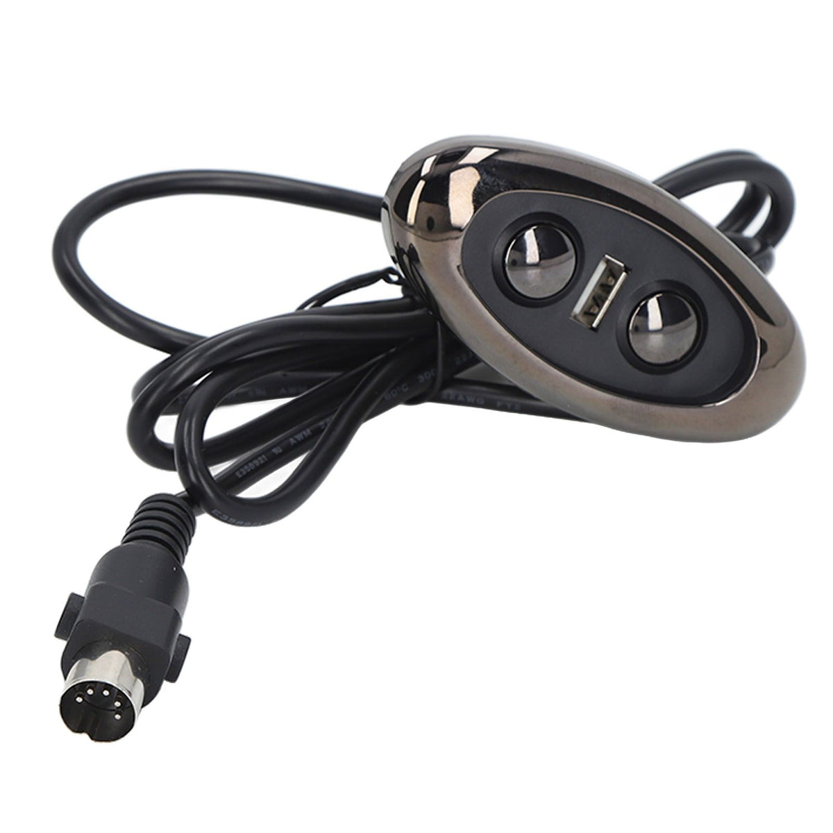 Electric Sofa Controller LED Backlight Single USB Charging Port 5 Pin Electric Recliner Switch for Lift Chair