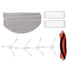 Mopping Robot Brushes Filter Screen Mop Pads Set Silicone ABS Mopping Robot Accessories for MJSTP Mi 2 Lite
