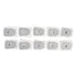 10 Pcs Robot Vacuum Cleaner Dust Bag Eco Friendly Non Woven Fabric Vacuum Dust Bag Replacement for Roomba I7