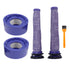 Vacuum Cleaner Pre Post Filter Set High Efficiency Particulate Air Filter with Cleaning Brush for V7 V8