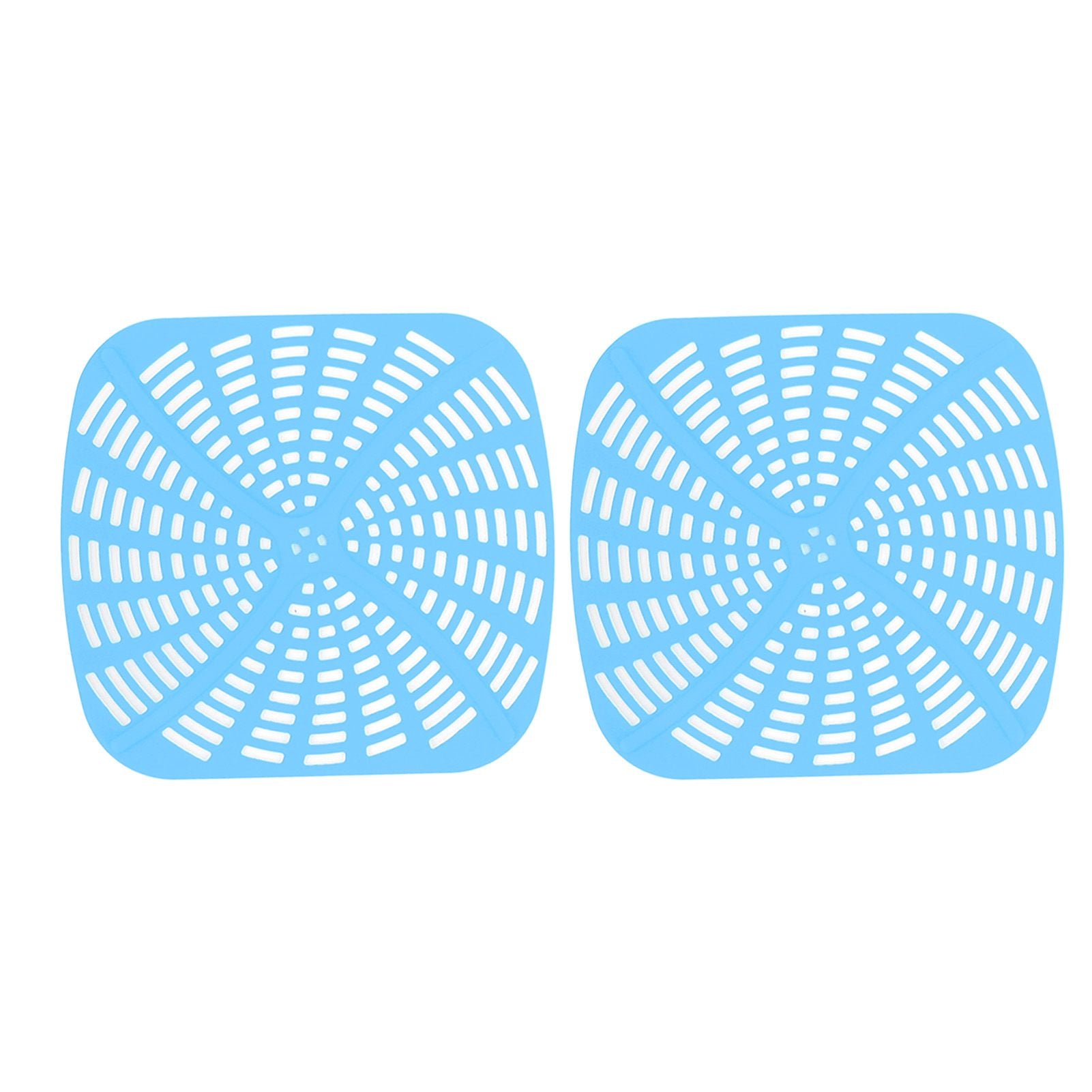 2pcs Fryer Reusable Silicone Fryer Liner Scratch Resistant Silicone Liner Mat for Ninja Foodi AG301 Fryer Blue