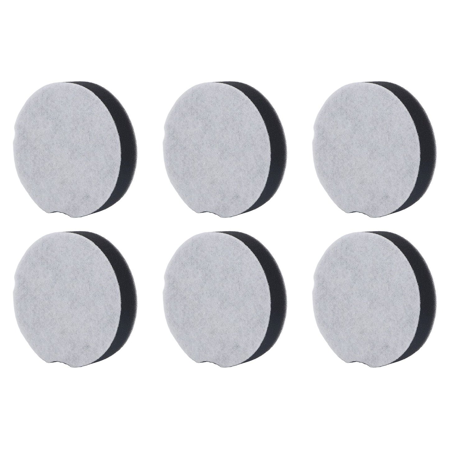 6PCS Vacuum Cleaner Filter Cotton Silicone ABS Vacuum Cleaner Accessories for Bissell 1520 Series 1604896