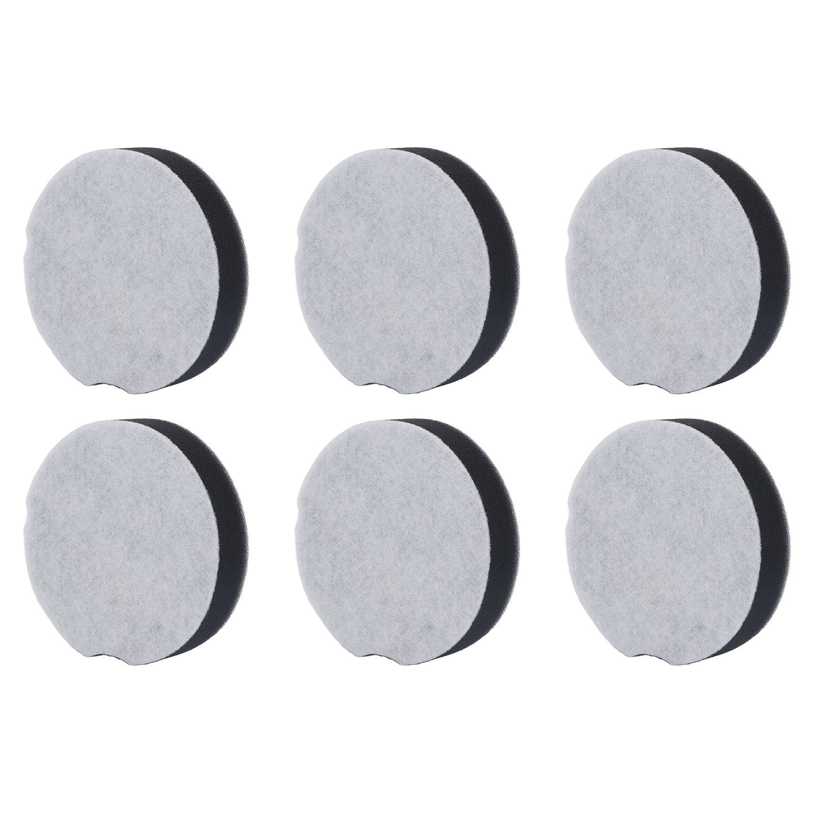 6PCS Vacuum Cleaner Filter Cotton Silicone ABS Vacuum Cleaner Accessories for Bissell 1520 Series 1604896