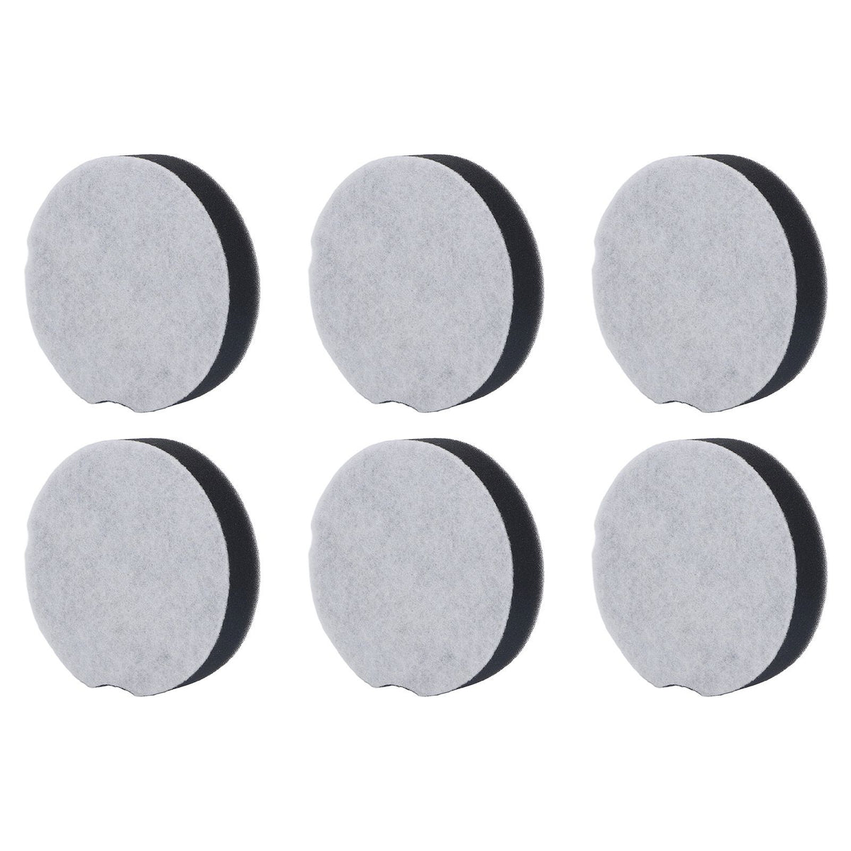6PCS Vacuum Cleaner Filter Cotton Silicone ABS Vacuum Cleaner Accessories for Bissell 1520 Series 1604896