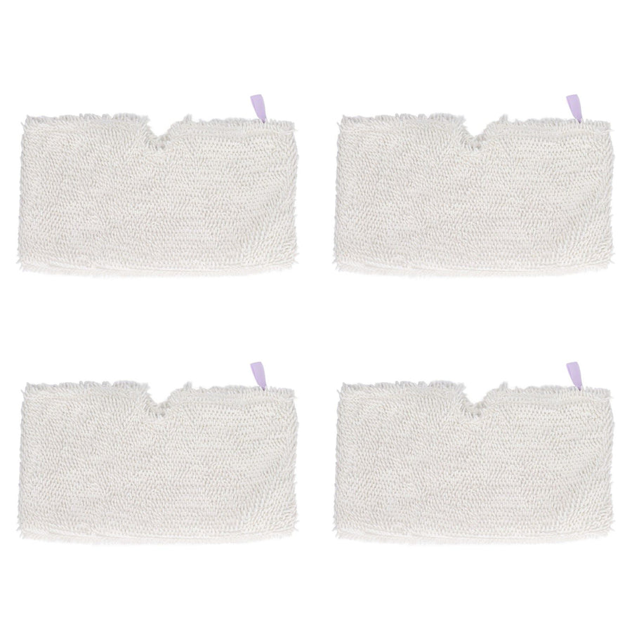 4Pcs Microfiber Mop Pads Replacement Steaming Mop Pads for Shark S3901 S3500 S3501