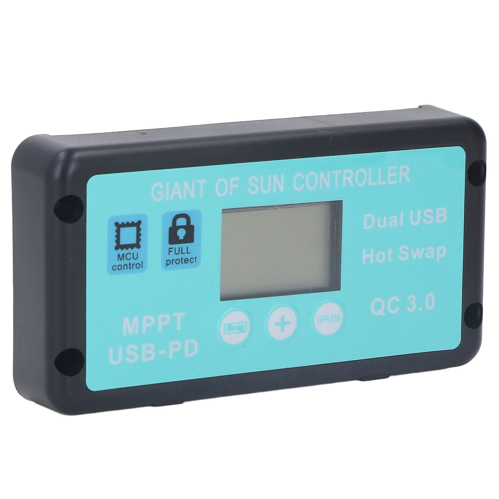 12V 24V MPPT Solar Charge Controller Professional USB PD QC3.0 Solar Panel Regulator with LCD Display for Battey 40A