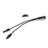 10AWG Solar Panel to SAE Adapter Cable SAE Solar Extension Cable for Automobiles Motorcycles 0.35m Black