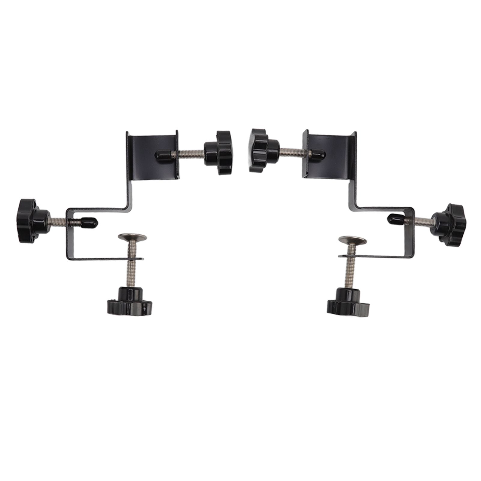 2 PCS Cabinet Drawer Installation Clamps Left Right Side Drawer Jig Rocker Arm Cabinet Front Drawer Woodworking Clamps Black