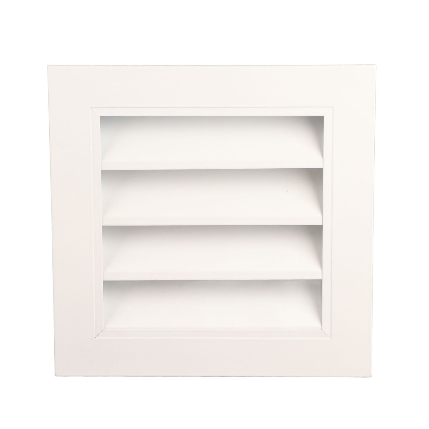 9.8x9.8in Shed Vent Aluminum Alloy Gable Vent Waterproof Rainproof Air Vents Cover for Ceiling Wall