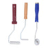 3Pcs Fiberglass Roller Tools Kit Aluminum Alloy Fiberglass Resin Laminating Bubble Roller Set for Tub Shower Bathtub Boat Repair