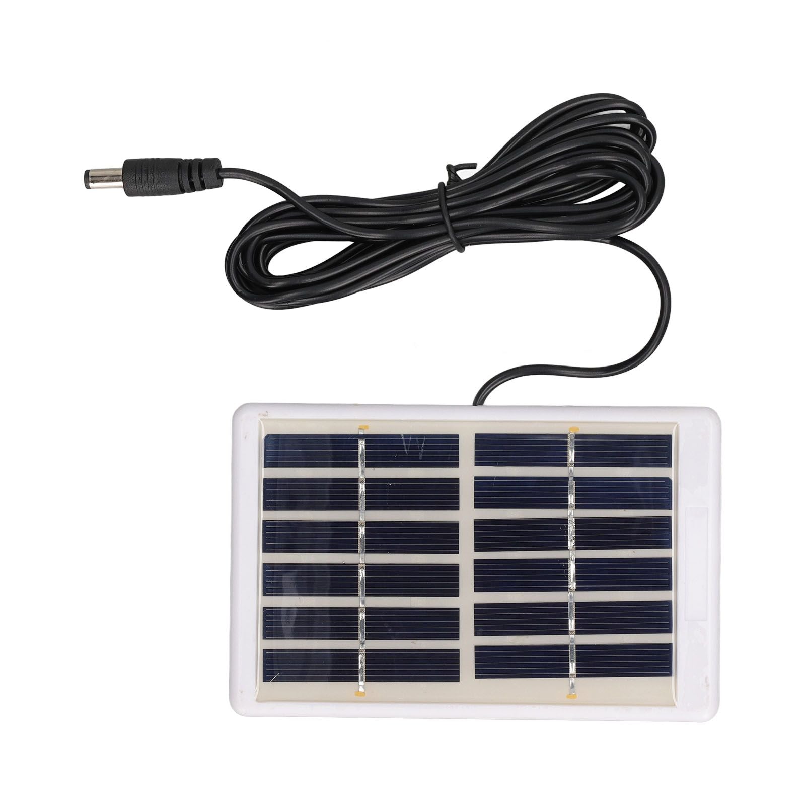 Solar Panel 1.2W 6V 9V Lightweight Portable Polysilicon Crystals DC Interface Solar Charger Panel for Water Pumps