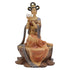 Resin Ancient Beauty Statue Chinese Style Classical Beautiful Women Figurine for Home Office Hotel Lotus