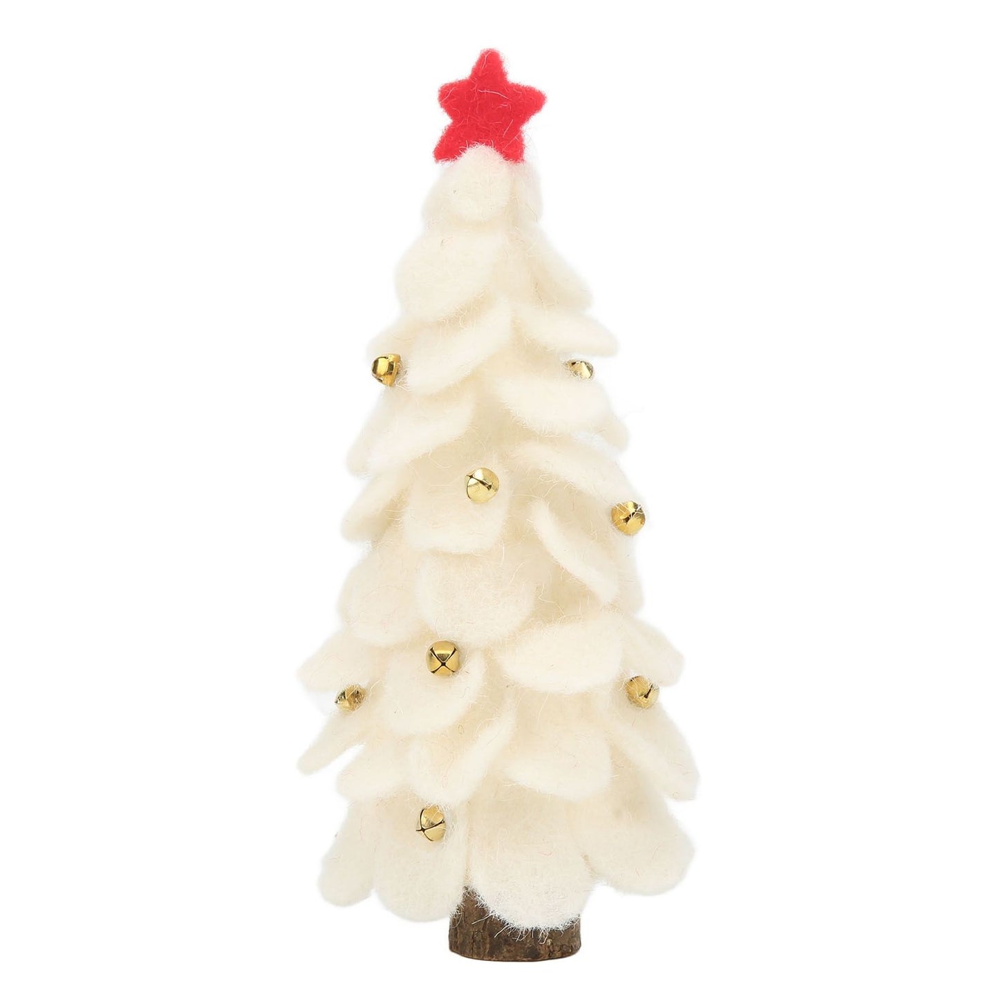 2023 New Christmas Decoration Wool Felt Christmas Tree Ornament Home New Year Party Ornament White Big Size