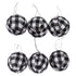 6Pcs 70mm 2.76 Inch Christmas Ornaments Balls Christmas Tree Decoration Balls New Year&