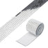 3PCS Mirror Mosaic Tiles Silver 1464 Grains Acrylic Self Adhesive 4x100cm Mirror Tiles Sticker for Handmade Crafts