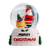 Christmas Glowing Crystal Ball English Glass Ball Desktop Ornaments Christmas Eve Children Gift Old Man Large