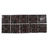 10pcs Tile Sticker 15x15cm 3D Self Adhesive Backing Waterproof Oil Proof Decorative 0.26mm Thicker PVC Tile Decals