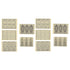 10 PCS Outdoor Camping Light Stickers Telescopic Flashlight Lamp Sticker Retro Camp Ambient Light Sticker