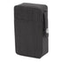 Cigarettes Box Holder PU Flap Design Portable Cigarettes Box Protective Case for Travel Daily Black