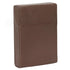 Men Cigarette Case for 20pcs Medium Cigarettes Box Lizard Stripe Portable Cigarette Case Coffee
