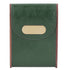 Wooden Cigar Case Box PU Cover Cigarette Holder for 20Pcs Smoking Accessories for Men Women Green
