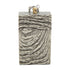 Pocket Ashtray Mini Portable Stainless Steel with Mountaineering Buckle Cigarette Ash Holder for Outdoor Travel Marble